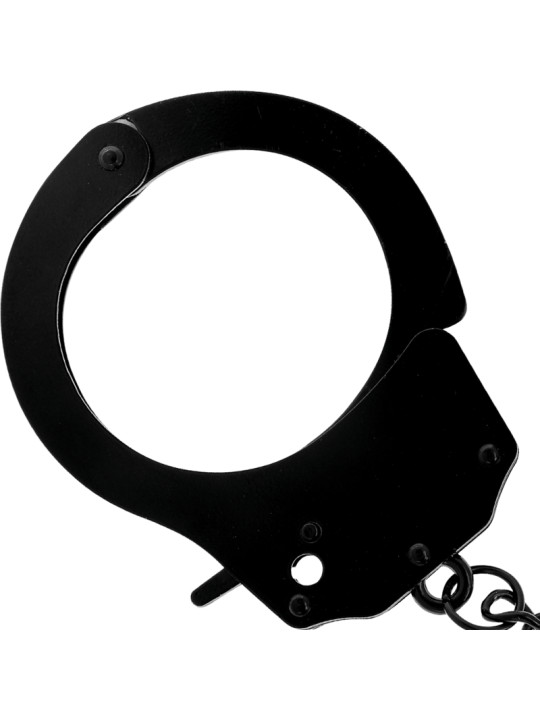 ESPOSAS DE METAL NEGRAS DARKNESS PARA BONDAGE DE LA MARCA DARKNESS BONDAGE