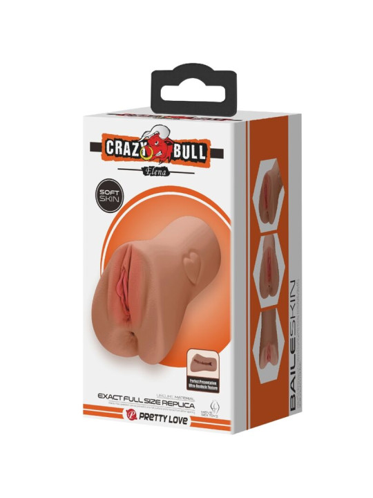 MASTURBADOR REALISTA VAGINA Y ANO CRAZY BULL SCARLET DE LA MARCA CRAZY BULL