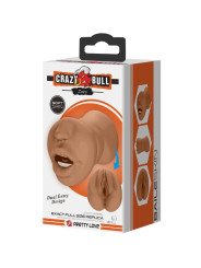 MASTURBADOR DOBLE BOCA Y VAGINA REALISTA CRAZY BULL ZOEY DE LA MARCA CRAZY BULL