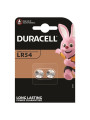 PILA BOTÓN DURACELL LR54 LR1130 1,5V PARA RELOJES Y ELECTRÓNICA DE LA MARCA DURACELL