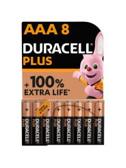 PILAS ALCALINAS AAA DURACELL PLUS POWER 100 BLISTER X8 DE LA MARCA DURACELL