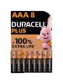 PILAS ALCALINAS AAA DURACELL PLUS POWER 100 BLISTER X8 DE LA MARCA DURACELL