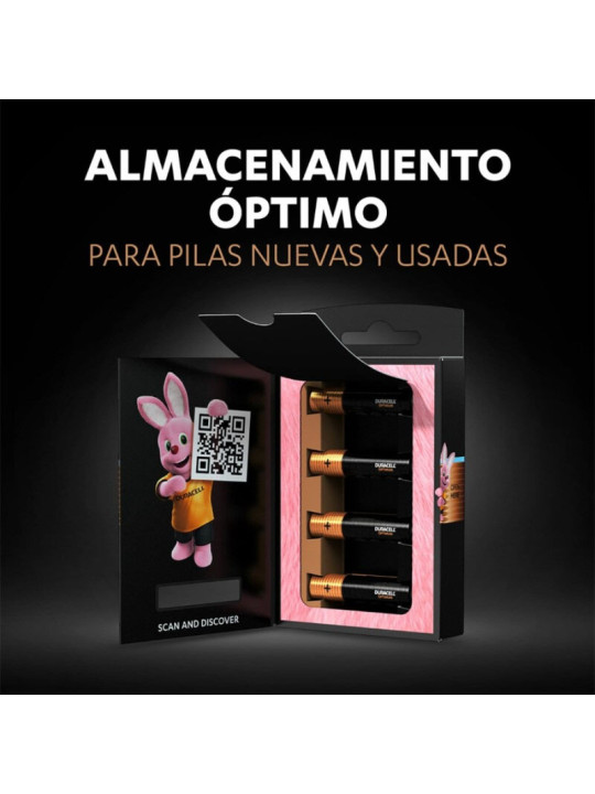 PILAS DURACELL OPTIMUM AAA LR03 - 4 UNIDADES DE LA MARCA DURACELL