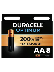 PILAS DURACELL OPTIMUM AA LR6 - 8 UNIDADES DE LA MARCA DURACELL