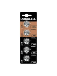 PILA BOTÓN LITIO CR2016 3V DURACELL - 5 UNIDADES DE LA MARCA DURACELL