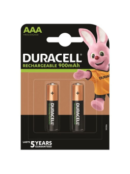 PILAS RECARGABLES DURACELL AAA 900MAH BLISTER X2 DE LA MARCA DURACELL