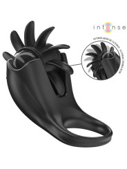 ANILLO VIBRADOR MABEL 10 MODOS CON ESTIMULADOR CLITORIS DE LA MARCA INTENSE COUPLES TOYS