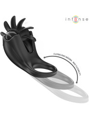 ANILLO VIBRADOR MABEL 10 MODOS CON ESTIMULADOR CLITORIS DE LA MARCA INTENSE COUPLES TOYS