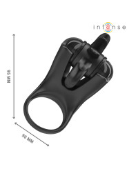 ANILLO VIBRADOR MABEL 10 MODOS CON ESTIMULADOR CLITORIS DE LA MARCA INTENSE COUPLES TOYS