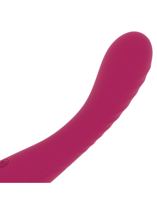 VIBRADOR PUNTO G RECARGABLE SILICONA MÉDICA 10 MODOS DE LA MARCA RITHUAL