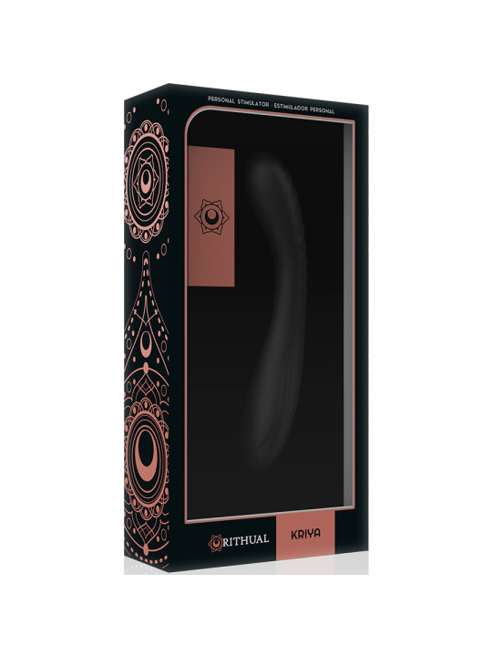 VIBRADOR PUNTO G RECARGABLE SILICONA MÉDICA 10 MODOS DE LA MARCA RITHUAL
