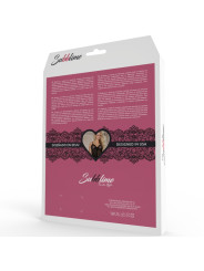 SET LENCERÍA SEXY SUBBLIME TOP Y PANTIES NEGRO S/M DE LA MARCA SUBBLIME SETS