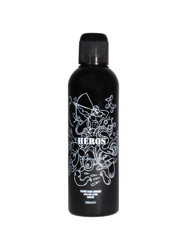 LUBRICANTE SILICONA HEROS 200 ML - SUAVE Y NO PEGAJOSO DE LA MARCA HEROS