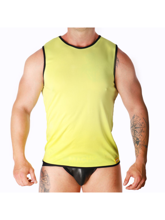 CAMISETA DEPORTIVA RED MACHO S/M - POLIAMIDA LIGERA DE LA MARCA MACHO UNDERWEAR