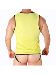 CAMISETA DEPORTIVA RED MACHO S/M - POLIAMIDA LIGERA DE LA MARCA MACHO UNDERWEAR