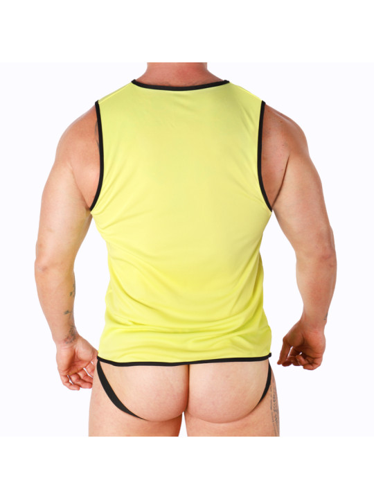 CAMISETA DEPORTIVA RED MACHO S/M - POLIAMIDA LIGERA DE LA MARCA MACHO UNDERWEAR