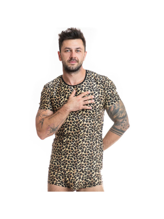 CAMISETA LICRA HOMBRE MERCURY ESTAMPADO ANIMAL DE LA MARCA ANAIS MEN ACCESORIES