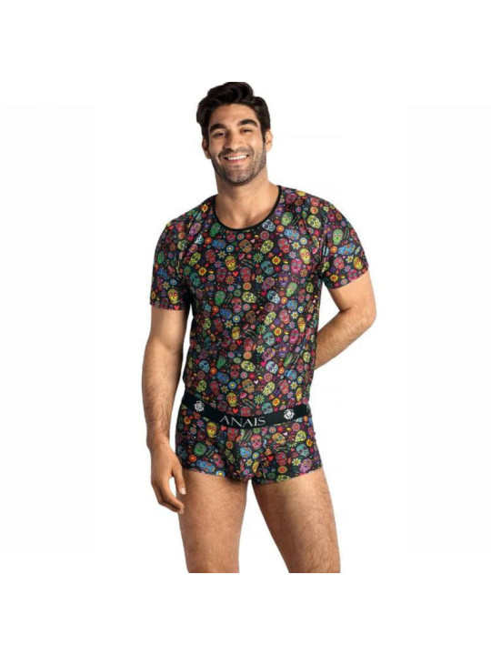 CAMISETA SEXY MEXICO FLORES Y CALAVERA ANAIS FOR MEN DE LA MARCA ANAIS MEN ACCESORIES
