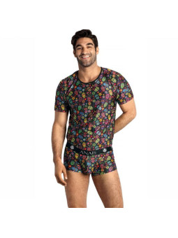 CAMISETA SEXY MEXICO FLORES Y CALAVERA ANAIS FOR MEN DE LA MARCA ANAIS MEN ACCESORIES