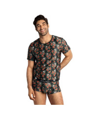 CAMISETA SEXY POWERMODAL ROSAS Y CALAVERAS DE LA MARCA ANAIS MEN ACCESORIES