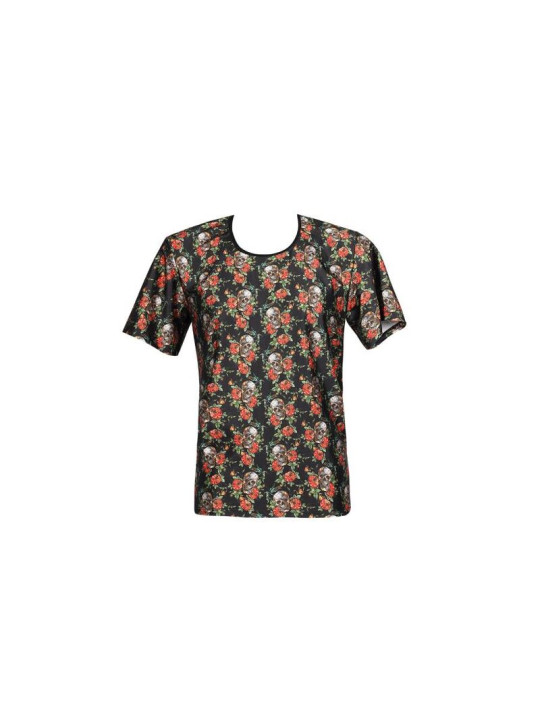 CAMISETA SEXY POWERMODAL ROSAS Y CALAVERAS DE LA MARCA ANAIS MEN ACCESORIES