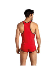 CAMISETA SOUL TOP S MICROFIBRA ROJA Y SUAVE DE LA MARCA ANAIS MEN ACCESORIES