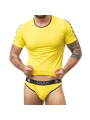 CAMISETA TOKIO AMARILLA MODAL SEXY Y AJUSTADA DE LA MARCA ANAIS MEN ACCESORIES
