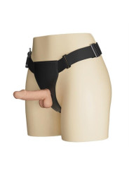 ARNÉS AJUSTABLE CON DILDO REALÍSTICO 19.4 CM NATURAL DE LA MARCA BAILE HARNESS COLLECTION