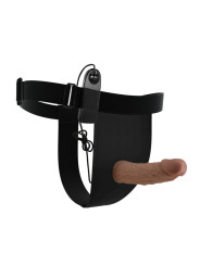 ARNÉS VIBRADOR CON DILDO DE SILICONA AJUSTABLE DE LA MARCA PRETTY LOVE