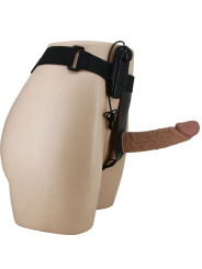 ARNÉS VIBRADOR CON DILDO DE SILICONA AJUSTABLE DE LA MARCA PRETTY LOVE
