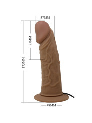 ARNÉS VIBRADOR CON DILDO DE SILICONA AJUSTABLE DE LA MARCA PRETTY LOVE