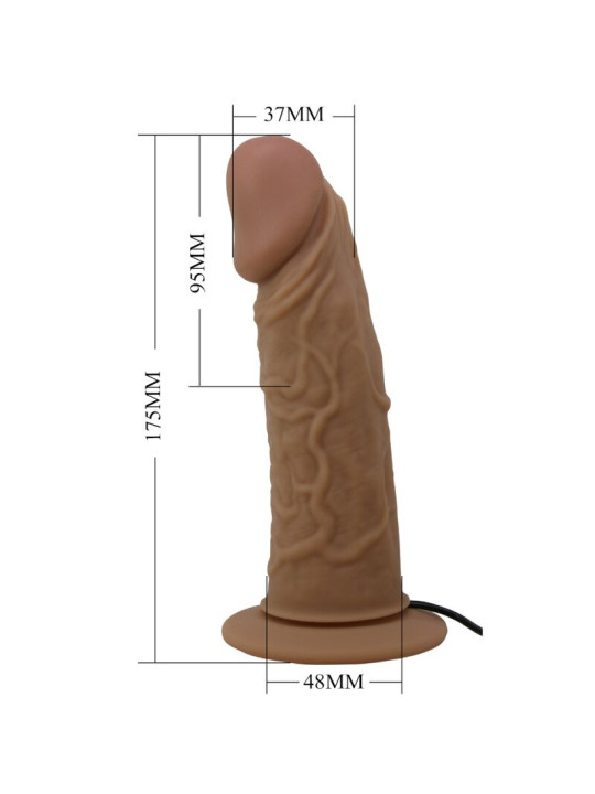 ARNÉS VIBRADOR CON DILDO DE SILICONA AJUSTABLE DE LA MARCA PRETTY LOVE