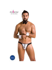 SLIP ALFROJO NEGRO S/M LENCERÍA SEXY OEKO-TEX DE LA MARCA PASSION MEN