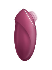 VIBRADOR LAY-ON TAP & CLIMAX 1 ROJO - 11 MODOS DE LA MARCA SATISFYER LAYONS