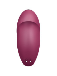 VIBRADOR LAY-ON TAP & CLIMAX 1 ROJO - 11 MODOS DE LA MARCA SATISFYER LAYONS