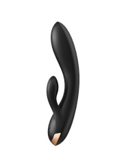 SATISFYER DOUBLE FLEX VIBRADOR CONEJITO BLANCO DE LA MARCA SATISFYER CONNECT