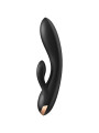 SATISFYER DOUBLE FLEX VIBRADOR CONEJITO BLANCO DE LA MARCA SATISFYER CONNECT