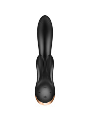 SATISFYER DOUBLE FLEX VIBRADOR CONEJITO BLANCO DE LA MARCA SATISFYER CONNECT