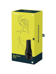 MASTURBADOR REALISTA SATISFYER MEN CLASSIC NEGRO DE LA MARCA SATISFYER MEN