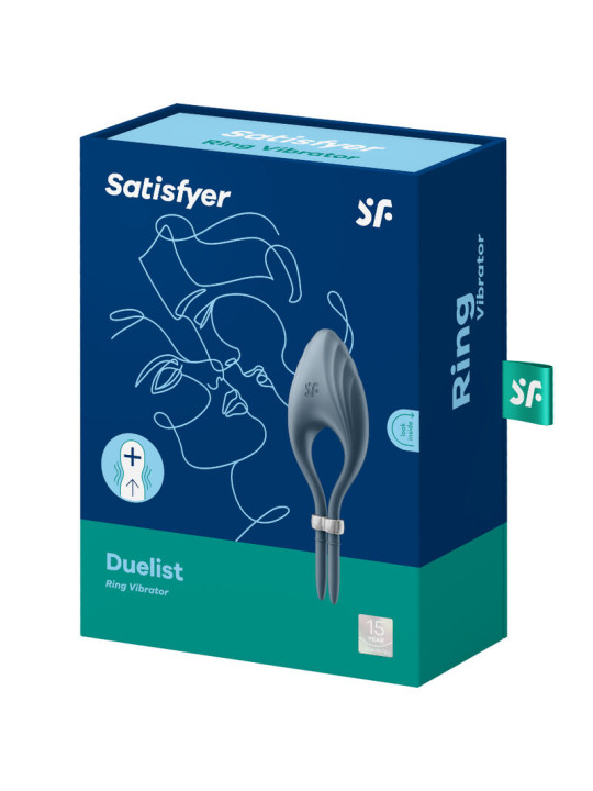 ANILLO VIBRADOR SATISFYER DUELIST AJUSTABLE DE LA MARCA SATISFYER RING