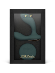 HUGO 2 MASAJEADOR PROSTATA REMOTO VERDE 8 MODOS DE LA MARCA LELO
