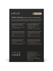 HUGO 2 MASAJEADOR PROSTATA REMOTO VERDE 8 MODOS DE LA MARCA LELO