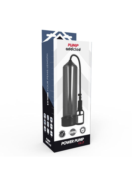 BOMBA ERECCIÓN PUMP ADDICTED RX7 TRANSPARENTE DE LA MARCA PUMP ADDICTED