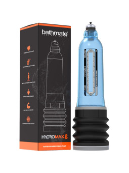 BOMBA HYDROMAX 8 PARA AUMENTO DE PENE TRANSPARENTE DE LA MARCA BATHMATE