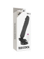 VIBRADOR REALISTA 20 CM CON CONTROL REMOTO Y BASE SUCCIÓN DE LA MARCA BASECOCK