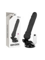 VIBRADOR REALISTA CONTROL REMOTO 19.5 CM TPE SEGURO DE LA MARCA BASECOCK
