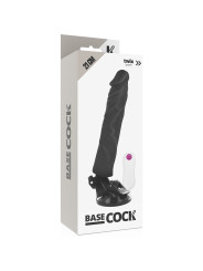 VIBRADOR REALISTICO CONTROL REMOTO 21CM TPE SEGURO DE LA MARCA BASECOCK