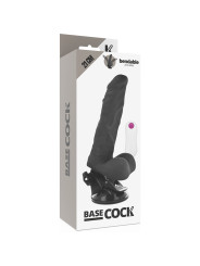 VIBRADOR REALISTA ARTICULABLE 21 CM CON CONTROL REMOTO DE LA MARCA BASECOCK