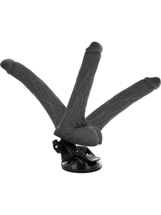 VIBRADOR ARTICULABLE REALISTA CON CONTROL REMOTO 18.5 CM DE LA MARCA BASECOCK