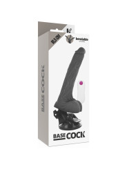 VIBRADOR ARTICULABLE REALISTA CON CONTROL REMOTO 18.5 CM DE LA MARCA BASECOCK